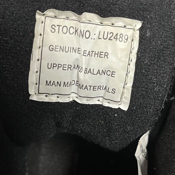 Xelement Moto Boots Women Size 6.5 Black With Flames Leather Chunky Insulated - Picture 13 of 15